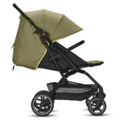 CYBEX Eezy S+2 Buggy Nature Green Gestell In Black | Mit All-Terrain Rädern -Kinder Komfort cyb 22 int excl us y270 eezys 2 blk nagr lieflat
