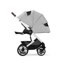 CYBEX Talos S LUX Sportwagen Lava Grey Gestell In Silver -Kinder Komfort cyb 22 int excl us y270 talosslux slv lagr rwf lieflat
