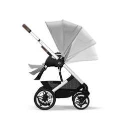 CYBEX Talos S LUX Kinderwagen Bundle Lava Grey Gestell In Silver -Kinder Komfort cyb 22 int excl us y270 talosslux slv lagr rwf recline steps screen hd