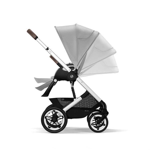 CYBEX Talos S LUX Kinderwagen Bundle Lava Grey Gestell In Silver – Bild 5