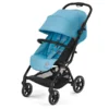CYBEX Eezy S+2 Buggy Beach Blue Gestell In Black | Mit All-Terrain Rädern