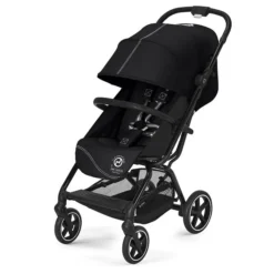 CYBEX Eezy S+2 Buggy Moon Black Gestell In Black | Mit All-Terrain Rädern