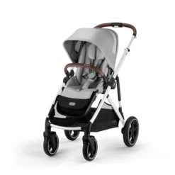 CYBEX Gazelle S Sportwagen Lava Grey Gestell In Silver | Der City-Shopper -Kinder Komfort cyb 22 int y045 gazelle slv lagr