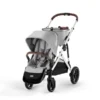CYBEX Gazelle S Sportwagen Lava Grey Gestell In Silver | Der City-Shopper