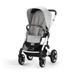 CYBEX Talos S LUX Kinderwagen Bundle Lava Grey Gestell In Silver -Kinder Komfort cyb 22 int y045 talosslux slv lagr screen hd