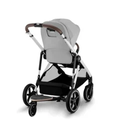 CYBEX Gazelle S Kinderwagen Lava Grey + Cloud T I-Size + Zubehör Bundle -Kinder Komfort cyb 22 int y225 gazelles kidboard slv lagr screen hd