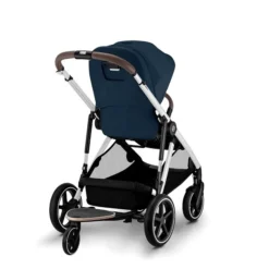 CYBEX Gazelle S Kinderwagen Ocean Blue + Cloud T I-Size + Zubehör Bundle -Kinder Komfort cyb 22 int y225 gazelles kidboard slv ocbl screen hd