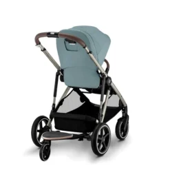 CYBEX Gazelle S Kinderwagen Sky Blue + Cloud T I-Size + Zubehör Bundle -Kinder Komfort cyb 22 int y225 gazelles kidboard tpe skbl screen hd
