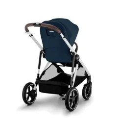 CYBEX Gazelle S Sportwagen Ocean Blue Gestell In Silver | Der City-Shopper -Kinder Komfort cyb 22 int y225 gazelles slv ocbl
