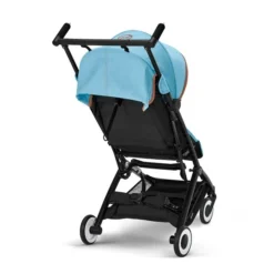 CYBEX Libelle Buggy Beach Blue Gestell Black | Einfach Faltbar -Kinder Komfort cyb 22 int y225 libelle blk bebl 1