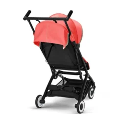 CYBEX Libelle Buggy Hibiscus Red Gestell Black | Einfach Faltbar -Kinder Komfort cyb 22 int y225 libelle blk hibr 1