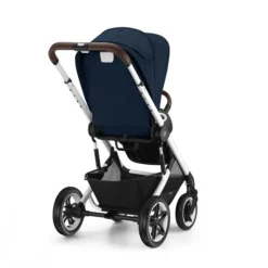 CYBEX Talos S LUX Kinderwagen Bundle Ocean Blue Gestell In Silver -Kinder Komfort cyb 22 int y225 talosslux slv ocbl screen hd