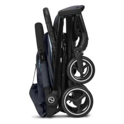 CYBEX Beezy Buggy Ocean Blue Gestell In Black -Kinder Komfort cyb 22 int y270 beezy blk ocbl compact