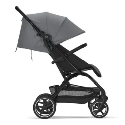 CYBEX Eezy S+2 Buggy Lava Grey Gestell In Black | Mit All-Terrain Rädern -Kinder Komfort cyb 22 int y270 eezys 2 blk lagr
