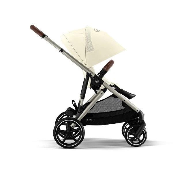 CYBEX Gazelle S Kinderwagen Seashell Beige + Cloud T I-Size + Zubehör Bundle – Bild 5