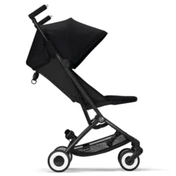CYBEX Libelle Buggy Moon Black Gestell In Black | Einfach Faltbar -Kinder Komfort cyb 22 int y270 libelle blk moob recline