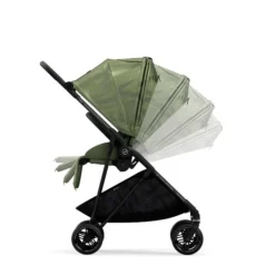 CYBEX Melio Street Buggy Olive Green -Kinder Komfort cyb 22 int y270 melio street blk olgr rwf reclinesteps