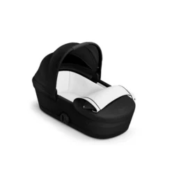 CYBEX Melio Babywanne Moon Black -Kinder Komfort cyb 22 int y315 melio cot moob inside