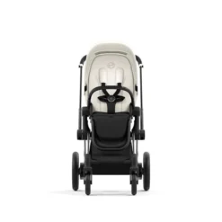 CYBEX E-PRIAM Sportwagen Off White Gestell Wählbar New Generation -Kinder Komfort cyb 23 int y000 e priam chbh ofwh print medium
