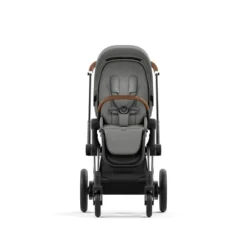 CYBEX E-PRIAM Kinderwagen Mirage Grey Bundle New Generation Inkl. 8 Zubehörartikel -Kinder Komfort cyb 23 int y000 e priam chbr migr print medium