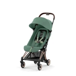 CYBEX Coya Rosegold Leaf Green -Kinder Komfort cyb 23 int y045 coya legr rogo withoutinlay
