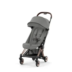 CYBEX Coya Rosegold Mirage Grey -Kinder Komfort cyb 23 int y045 coya migr rogo sunvisor