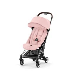 CYBEX Coya Chrome Dark Brown Peach Pink 10 CYBEX Coya Chrome Dark Brown Peach Pink -Kinder Komfort cyb 23 int y045 coya pcpi chbr sunvisor