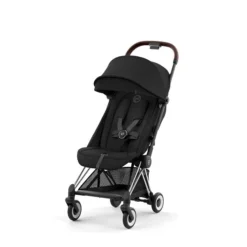 CYBEX Coya Chrome Dark Brown Sepia Black -Kinder Komfort cyb 23 int y045 coya sebl chbr sunvisor