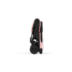 CYBEX Coya Chrome Matt Black Peach Pink -Kinder Komfort cyb 23 int y090 coya pcpi mabl fold