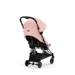CYBEX Coya Chrome Matt Black Peach Pink -Kinder Komfort cyb 23 int y225 coya mabl pcpi