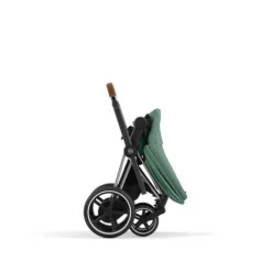 CYBEX E-PRIAM Sportwagen Leaf Green Gestell Wählbar New Generation -Kinder Komfort cyb 23 int y270 e priam chbr legr fold print medium