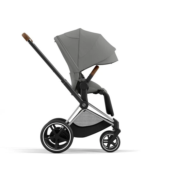 CYBEX E-PRIAM Kinderwagen Mirage Grey Bundle New Generation Inkl. 8 Zubehörartikel – Bild 5