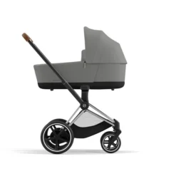 CYBEX PRIAM Kinderwagen Mirage Grey Bundle New Generation Inkl. 7 Zubehörartikel -Kinder Komfort cyb 23 int y270 e priam cot chbr migr print medium