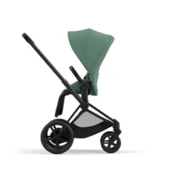 CYBEX E-PRIAM Sportwagen Leaf Green Gestell Wählbar New Generation -Kinder Komfort cyb 23 int y270 e priam mabl legr rwf print medium