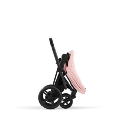 CYBEX E-PRIAM Sportwagen Peach Pink Gestell Wählbar New Generation -Kinder Komfort cyb 23 int y270 e priam mabl pcpi fold print medium