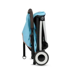Cybex Orfeo Beach Blue | Gestell Silber -Kinder Komfort cyb 23 int y270 orfeo slv bebl fold