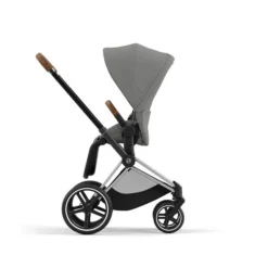 CYBEX PRIAM Kinderwagen Mirage Grey Bundle New Generation Inkl. 7 Zubehörartikel -Kinder Komfort cyb 23 int y270 priam chbr migr rwf print medium