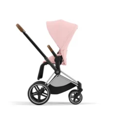 CYBEX PRIAM Sportwagen Peach Pink New Generation Gestell Wählbar -Kinder Komfort cyb 23 int y270 priam chbr pcpi rwf print medium