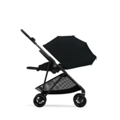 CYBEX Melio Buggy Moon Black Gestell In Carbon -Kinder Komfort cybex melio buggy moon black 3