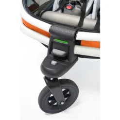 Hamax Outback Fahrradanhänger Grün/Schwarz Inkl. Deichsel & Buggyrad -Kinder Komfort hamax outback feature double locked connection point gr 1 1