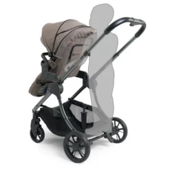 ICandy Lime Lifestyle Kinderwagen Charcoal Multi Bundle Mit Zubehör -Kinder Komfort icandylime taupe3 4 su wfelev robv2 1
