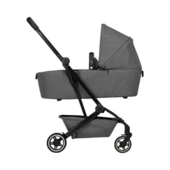 Joolz Aer+ Wanne Amazing Anthracite -Kinder Komfort joolz aer cot side view amazing antracite