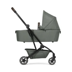 Joolz Aer+ Wanne Mighty Green -Kinder Komfort joolz aer cot side view mighty green