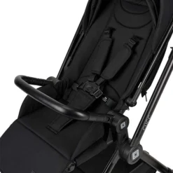 Moon Clicc Kombi-Kinderwagen Black Melange Zubehör Bundle -Kinder Komfort k24 clicc 63980800 gurtsystem blackmelange 800 1