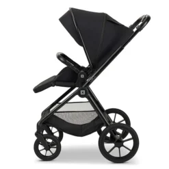 Moon Clicc Kombi-Kinderwagen Black Melange Zubehör Bundle -Kinder Komfort k24 clicc 63980800 sportsitz blackmelange 800 7 left 1
