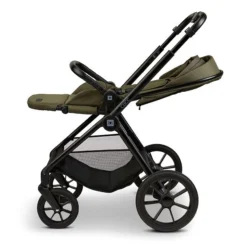 Moon Clicc Kombi-Kinderwagen Moss Green Melange Zubehör Bundle -Kinder Komfort k24 clicc 63980800 sportsitzflach mossgreenmelange 802 7 left 1