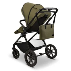 Moon Clicc Kombi-Kinderwagen Moss Green Melange Zubehör Bundle -Kinder Komfort k24 clicc 63980800 sportsitzmittasche mossgreenmelange 802 6 backleft 1