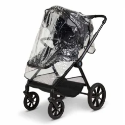 Moon Clicc Kombi-Kinderwagen Black Melange Zubehör Bundle -Kinder Komfort k24 clicc 63980800 sportsitzregenverdeck blackmelange 800 8 frontleft 1