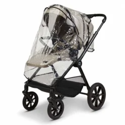 Moon Clicc Kombi-Kinderwagen Mud Melange Zubehör Bundle -Kinder Komfort k24 clicc 63980800 sportsitzregenverdeck mudmelange 801 8 frontleft 1