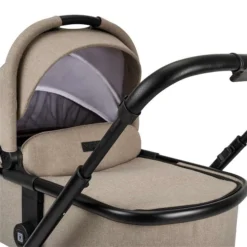 Moon Clicc Kombi-Kinderwagen Mud Melange Zubehör Bundle -Kinder Komfort k24 clicc 63980800 wannendetail mudmelange 801 1